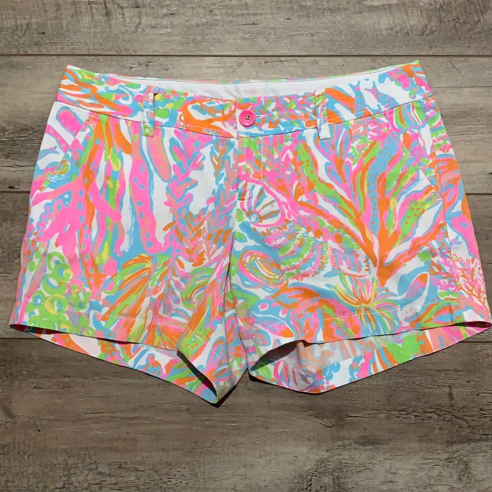 Lilly Pulitzer Callahan shorts, size 10.
